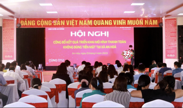 An Hoà xây dựng nông thôn mới thông minh, người dân đi chợ không dùng tiền mặt