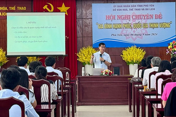 Phú Yên: Xây dựng gia đình hạnh phúc, cộng đồng hạnh phúc