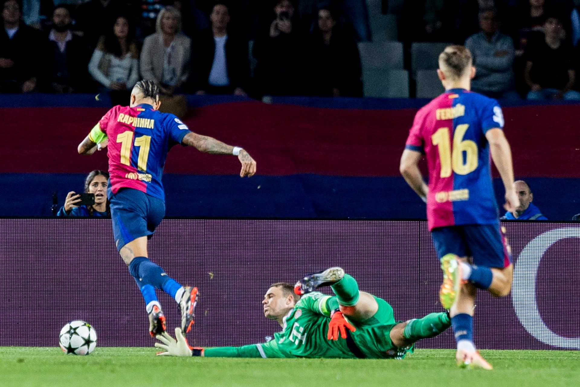 Raphinha Barca Bayern 1 0. Diario AS