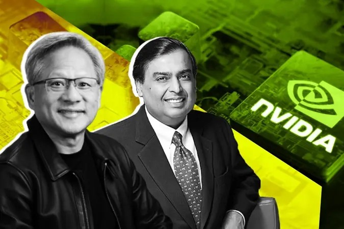 CEO Jensen Huang bắt tay người giàu nhất châu Á