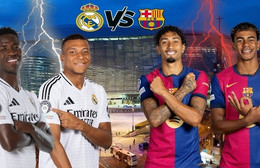 Trực tiếp bóng đá Real Madrid vs Barca: Rực lửa El Clasico