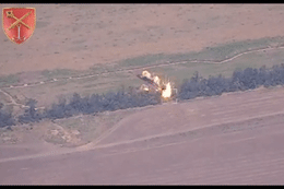 Video Ukraine dùng pháo HIMARS bắn nổ hệ thống phòng không Buk của Nga