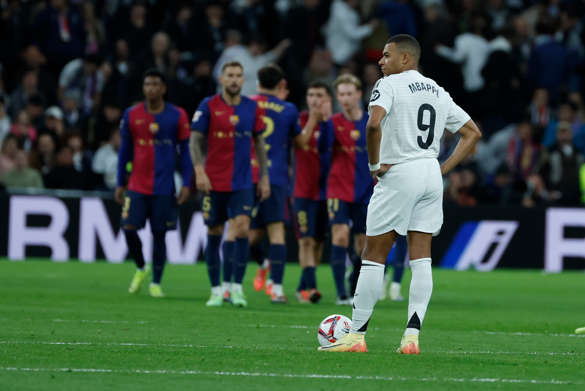 Mbappe Real Madrid Barca. EFE