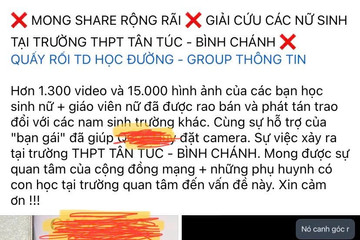 Tình huống pháp lý vụ nam sinh đặt camera quay lén nhà vệ sinh nữ