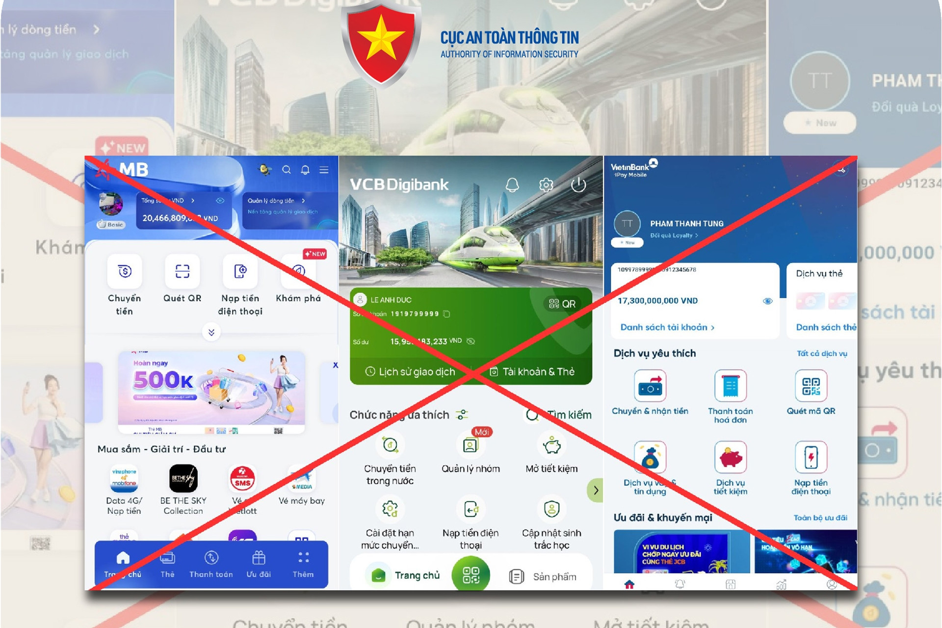 Người dùng Việt cảnh giác với thủ đoạn lừa cài app ngân hàng giả mạo