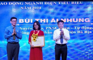 Nữ công nhân xuất sắc của Công đoàn Công ty CP Nhiệt điện Bà Rịa