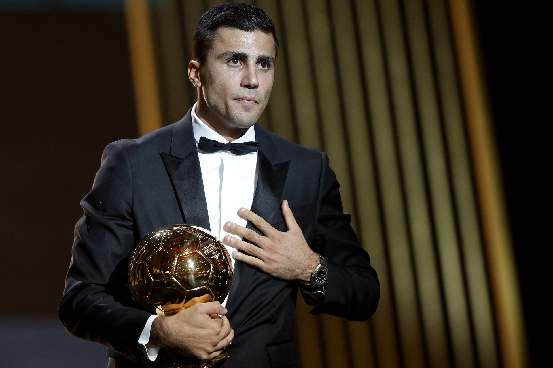 Rodri Qua bong vang 2024. EFE