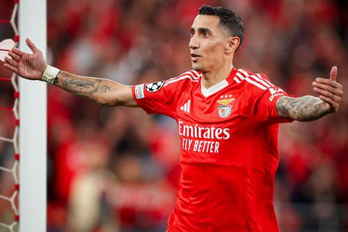 Di Maria che mờ Julian Alvarez, Benfica hạ Atletico 4-0