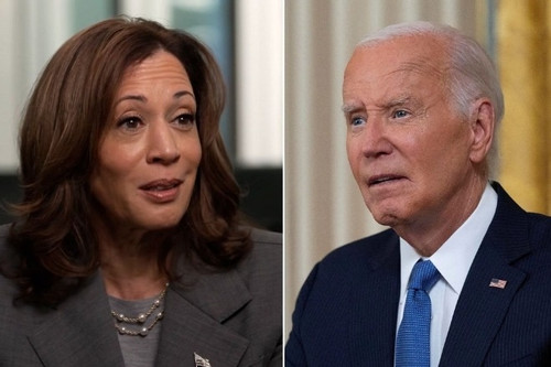 Bà Harris phản ứng trước phát ngôn 'vạ miệng' của Tổng thống Biden