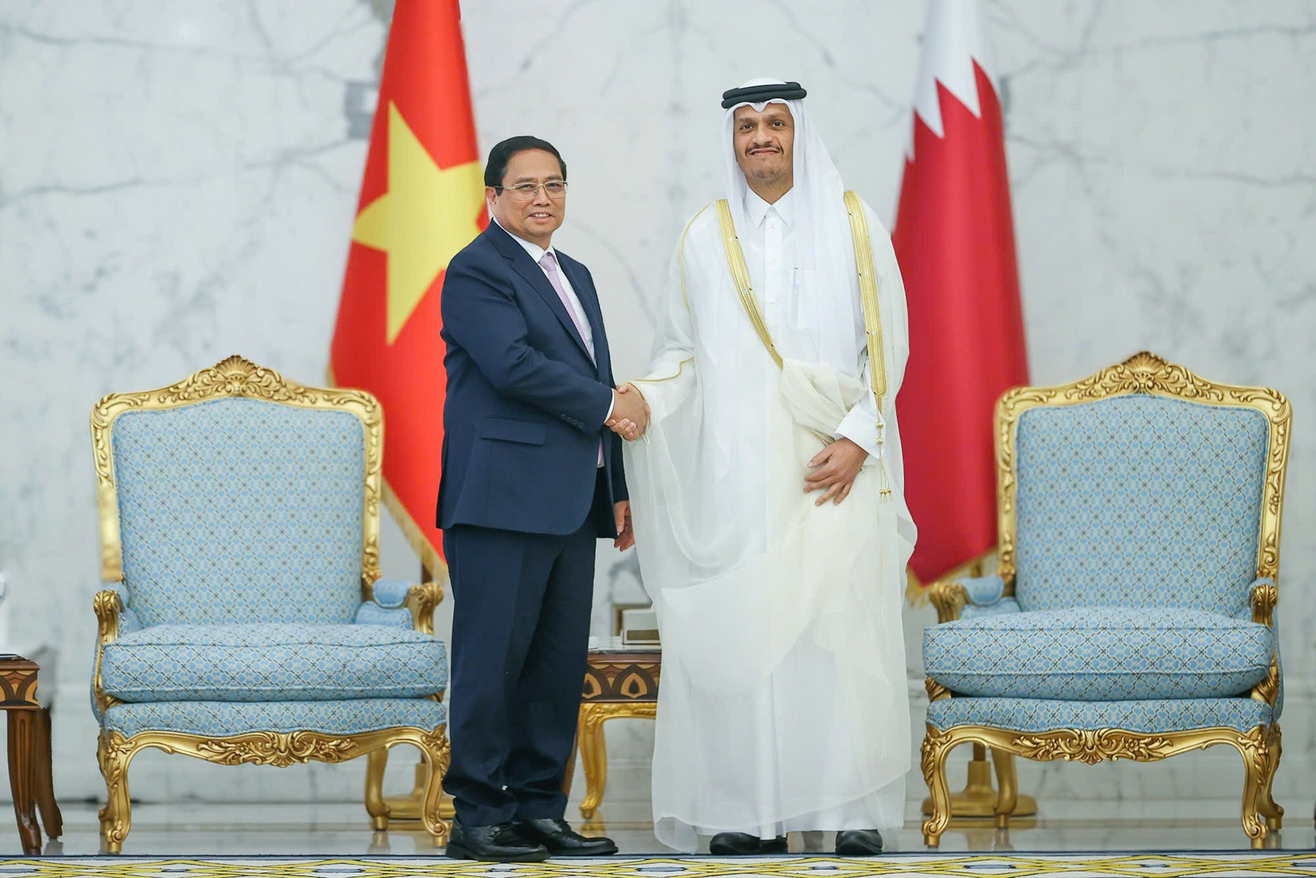 Việt Nam - Qatar nhất trí sớm nâng quan hệ song phương lên tầm cao mới