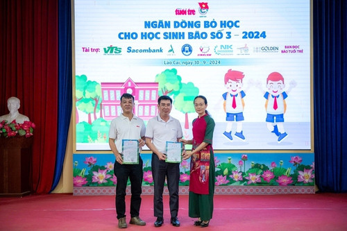 Nhân viên Sacombank ủng hộ 1 ngày lương hỗ trợ đồng bào tái thiết sau bão số 3