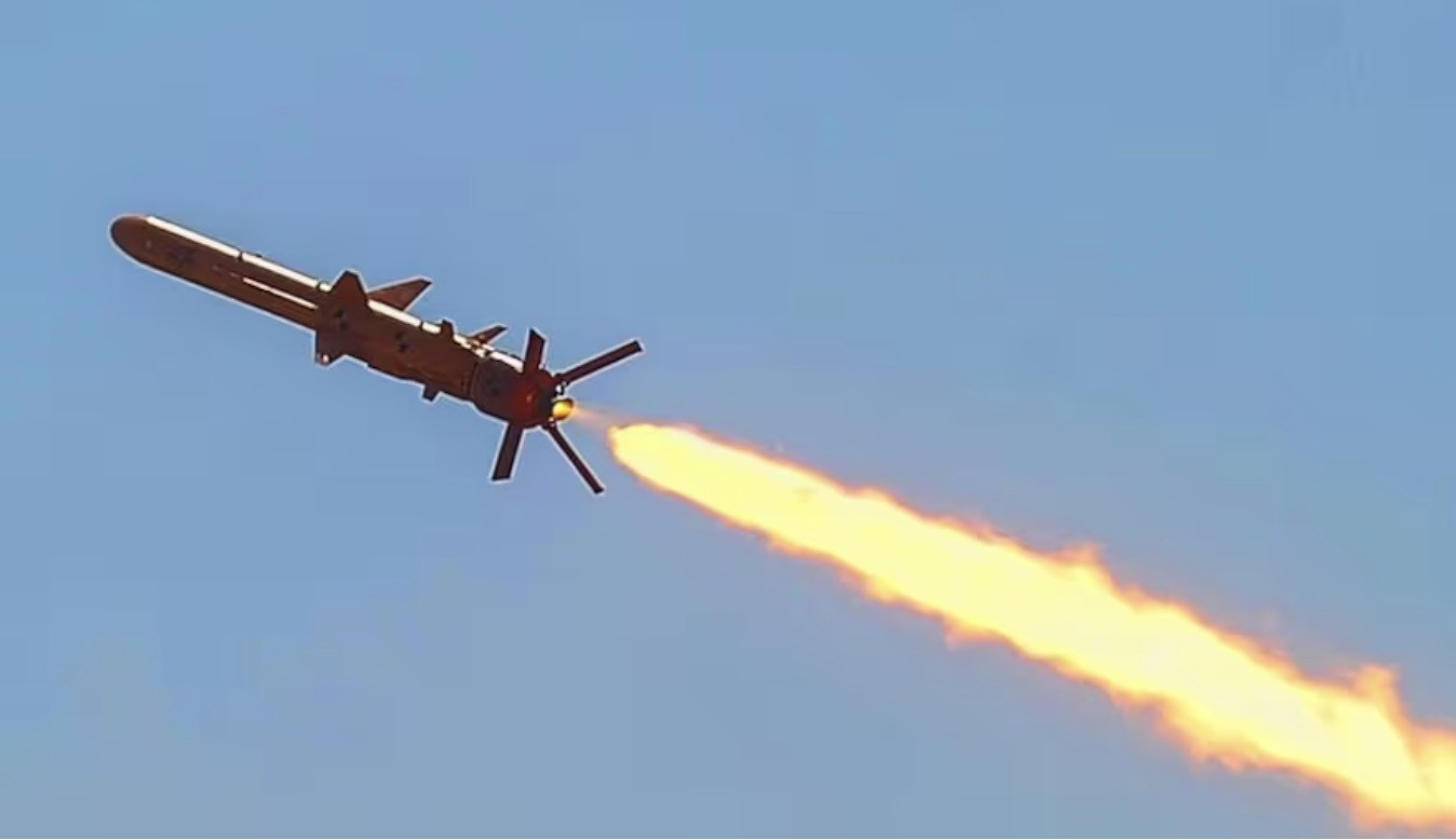 Tên lửa hành trình Ukraine . Ảnh: National Defense and Security Council of Ukraine