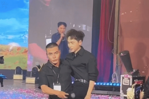 Lê Dương Bảo Lâm làm cô dâu, bế Quang Hùng MasterD như ‘con’