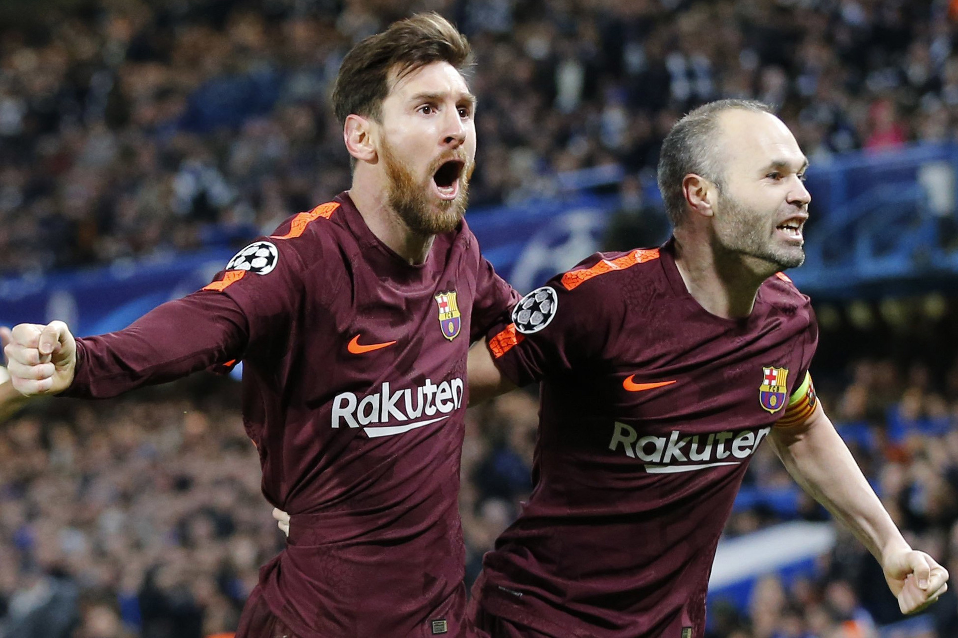 Messi tri ân Iniesta theo cách đặc biệt