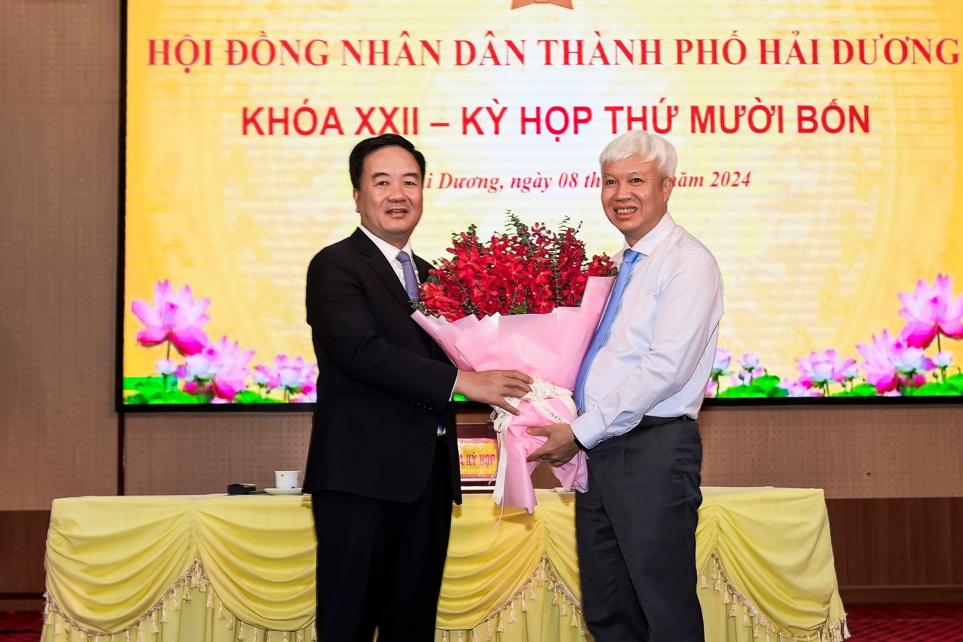 Ông Nguyễn Văn Kiên được bầu làm Chủ tịch UBND TP Hải Dương