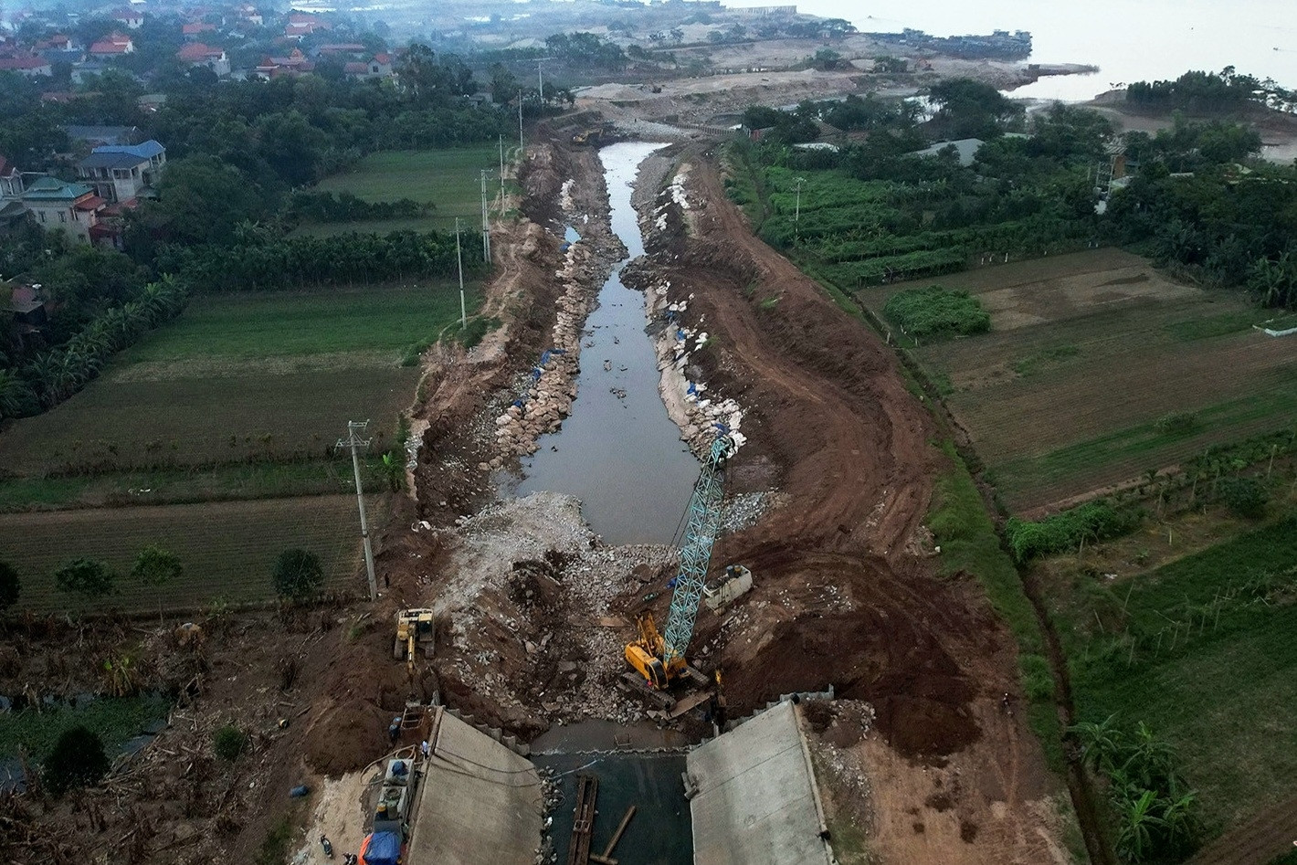 Dự án gần 5.000 tỷ ở Vĩnh Phúc vẫn nham nhở sau 2 tháng khắc phục