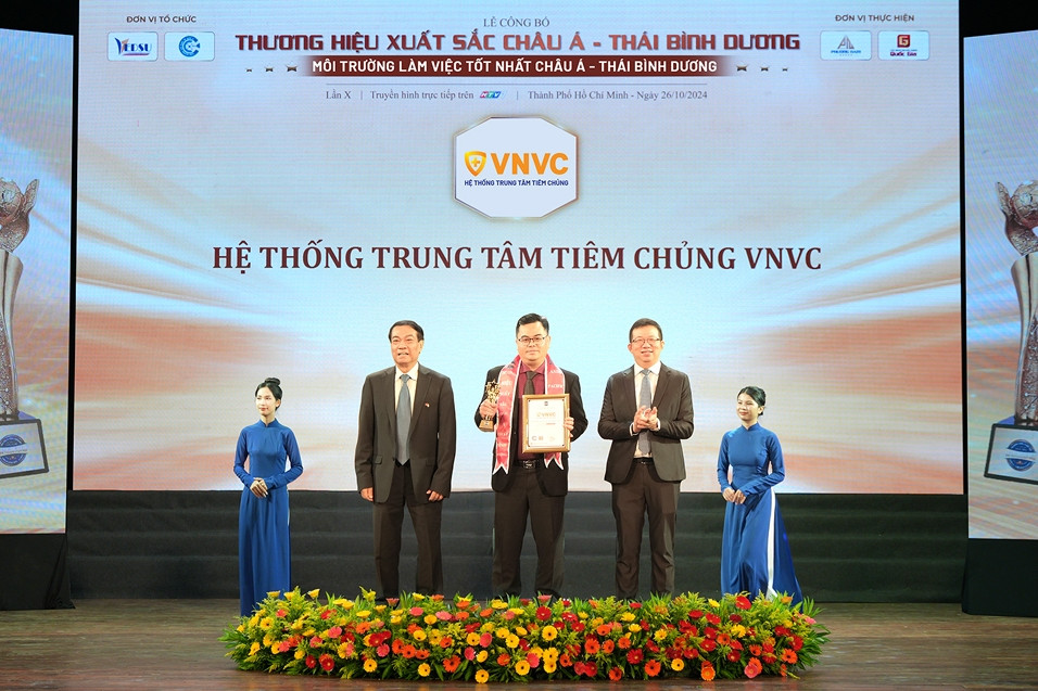 VNVC được vinh danh ‘Môi trường làm việc tốt nhất châu Á - Thái Bình Dương’