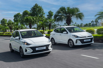 Xe gầm thấp hạng A dưới 500 triệu: Hyundai Grand i10 bỏ xa các đối thủ