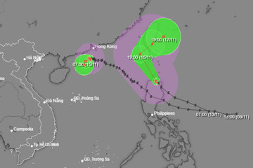 Bão Usagi áp sát Biển Đông, có thể trở thành bão số 9