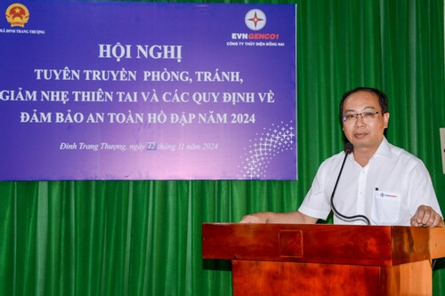 Công ty Thủy điện Đồng Nai tuyên truyền phòng, tránh thiên tai năm 2024