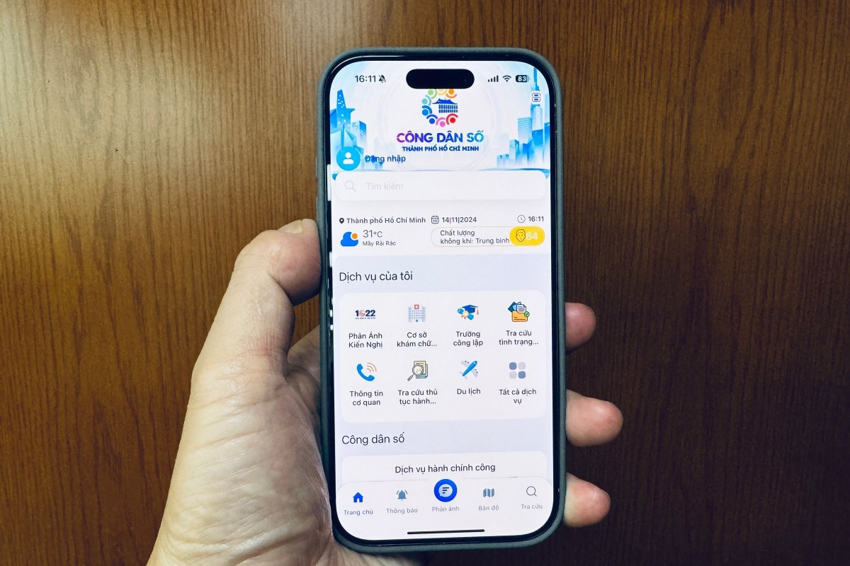 Người dân TPHCM đã có thể kết nối với chính quyền bằng App Công dân số