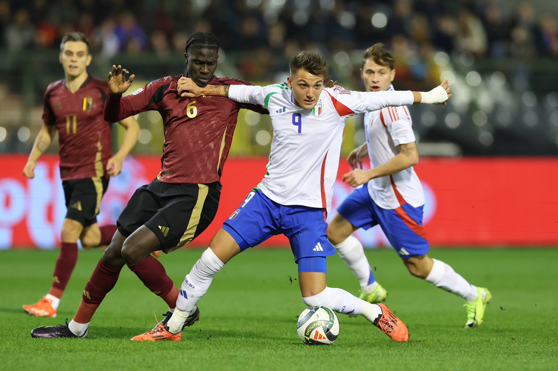 Italy đánh bại Bỉ giành vé tứ kết Nations League Italia