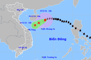 Bão số 9 suy yếu thành áp thấp nhiệt đới, khả năng tan luôn trên biển