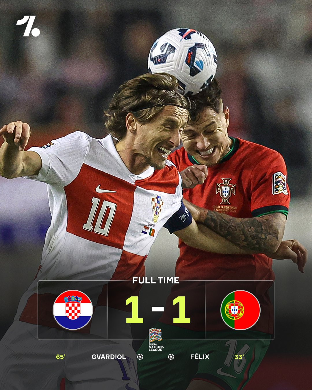 Vắng Ronaldo, Bồ Đào Nha đứt mạch thăng hoa Croatia Bồ