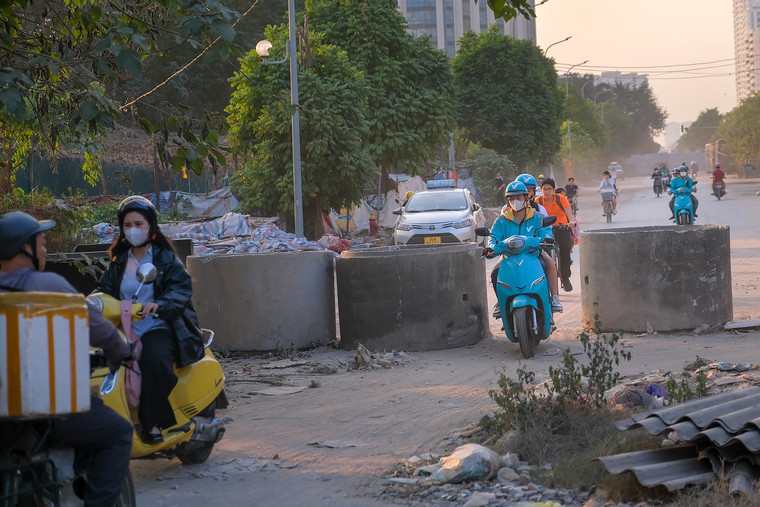 Dự án đường hơn 250 tỷ giữa Hà Nội 'đắp chiếu' 4 năm, chưa hẹn ngày về đích