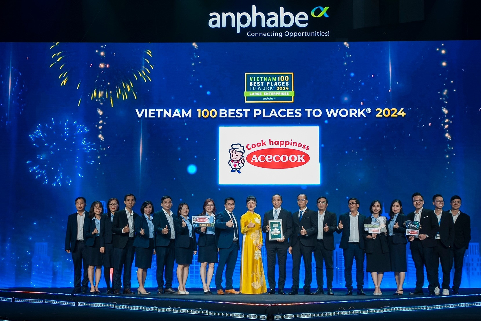 Acecook Việt Nam vào top 10 ‘Nơi làm việc tốt nhất Việt Nam’