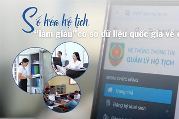 Lào Cai: Số hóa hộ tịch - 'làm giàu' cơ sở dữ liệu quốc gia về dân cư