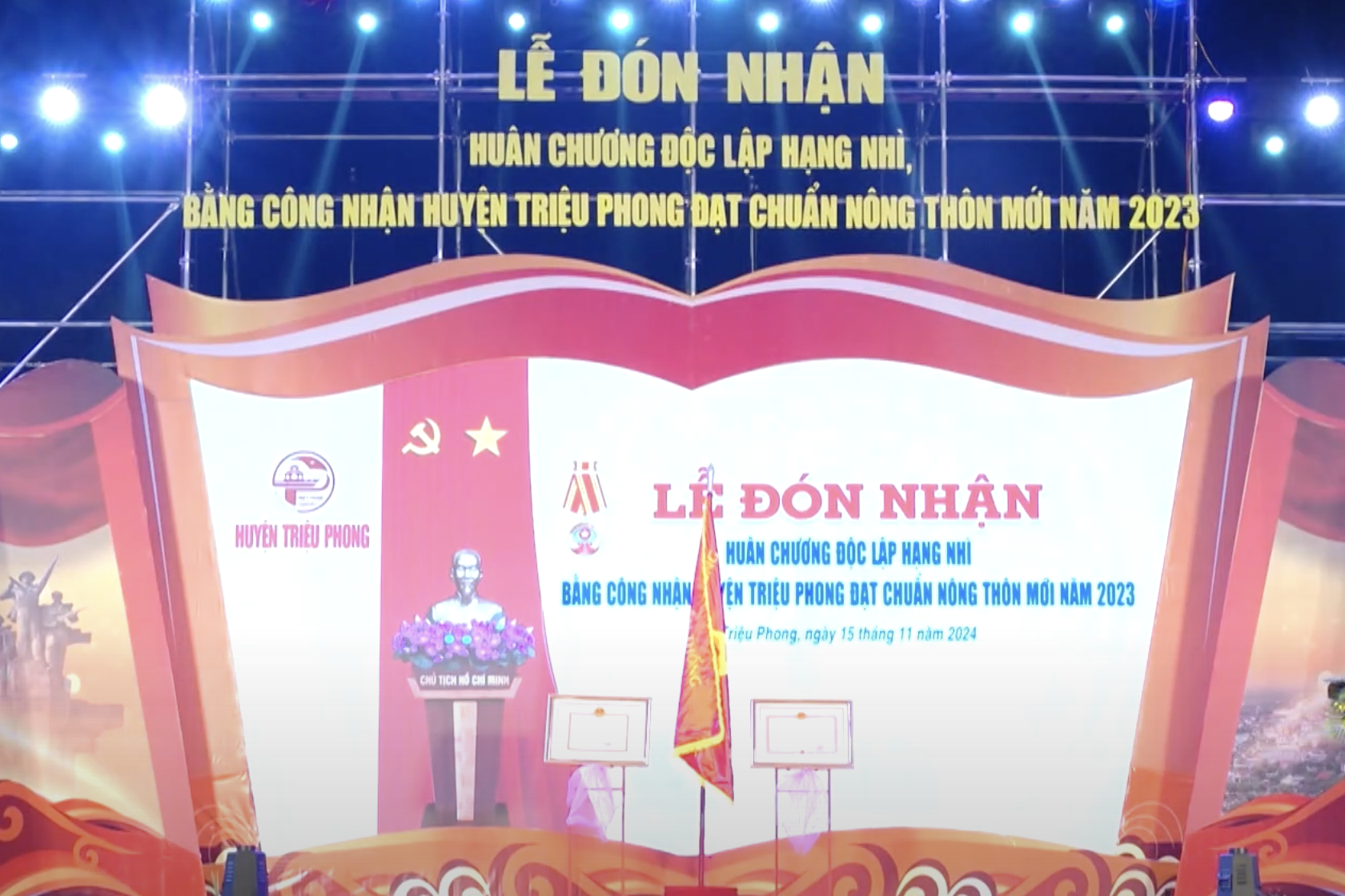 Triệu Phong (Quảng Trị) được công nhận huyện đạt chuẩn nông thôn mới