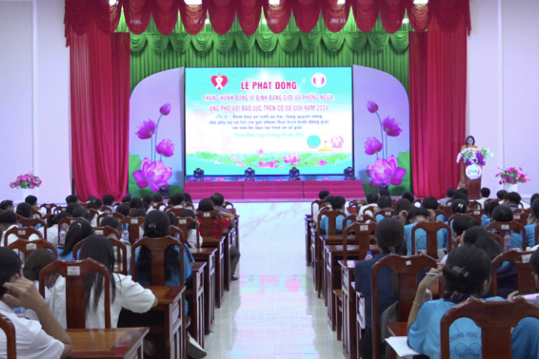 Đồng Tháp triển khai tháng hành động vì bình đẳng giới