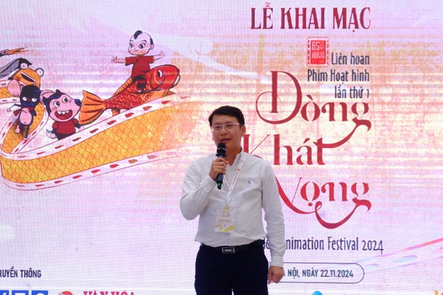 Khai mạc Liên hoan Phim hoạt hình 'Dòng khát vọng' lần thứ I