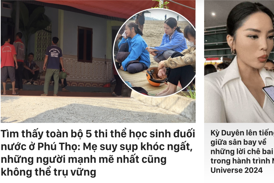 Trang thông tin điện tử tổng hợp được phép liên kết để sản xuất nội dung