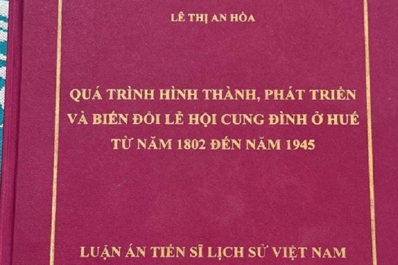 Trưởng phòng nghiên cứu khoa học đạo luận án tiến sĩ