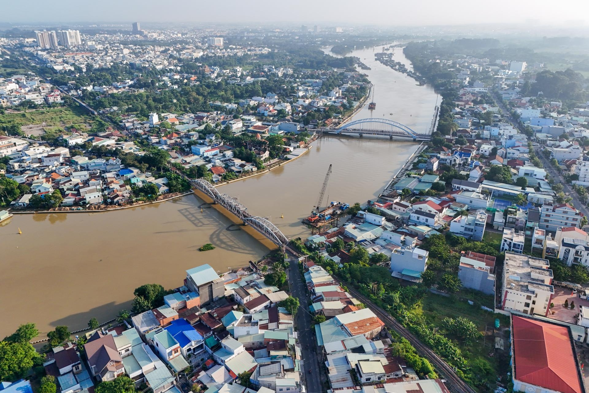 2 cây cầu 120 năm tuổi ở Cù lao Phố - Đồng Nai