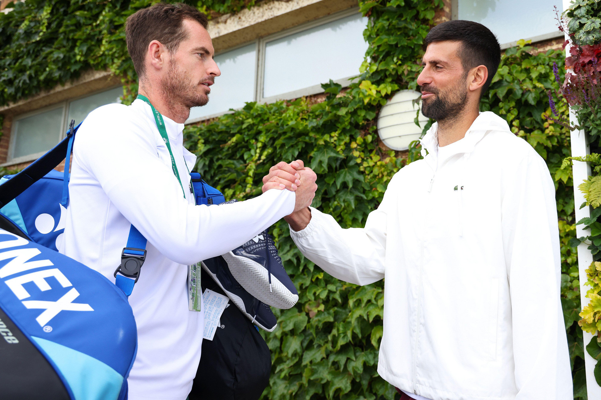 Djokovic Andy Murray. Alamy