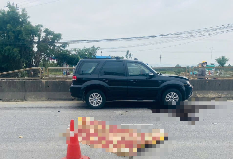 Hiện trường vụ va chạm Ảnh. CTV