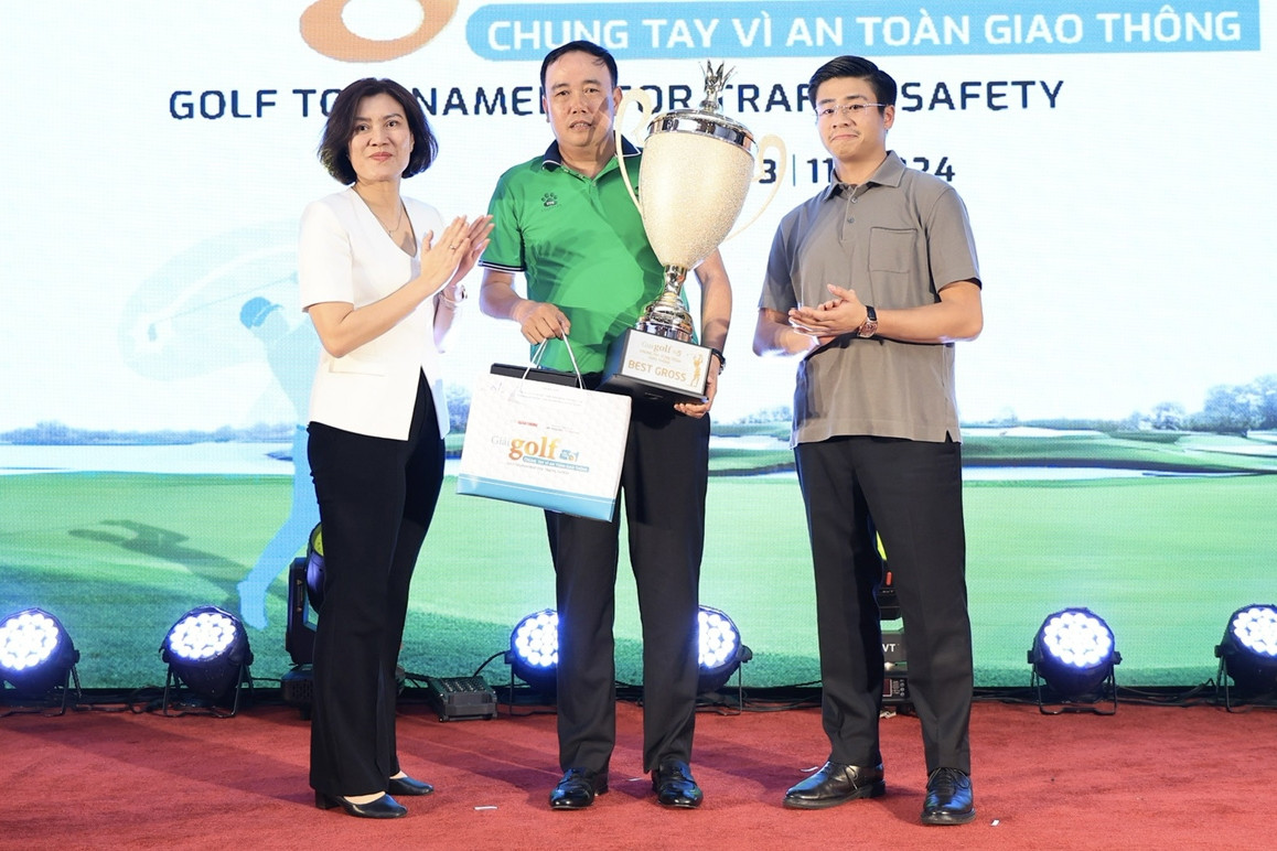 Giải golf Chung tay vì ATGT 2024 tìm ra nhà vô địch