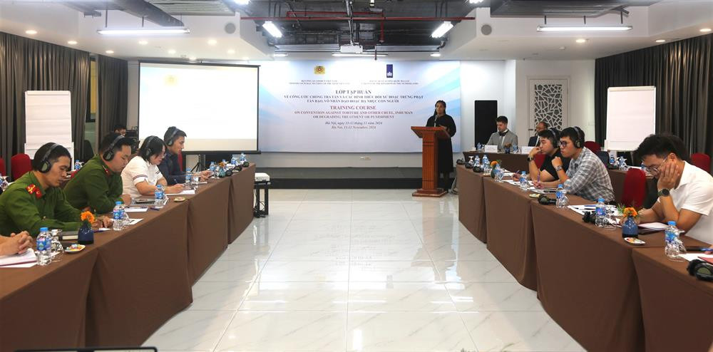 Tập huấn về Công ước của LHQ về chống tra tấn