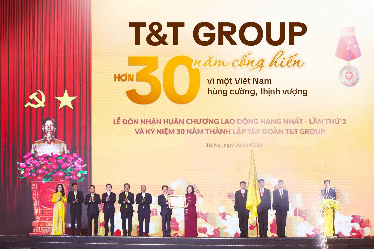 T&T Group - hơn 30 năm cống hiến vì một Việt Nam hùng cường, thịnh vượng