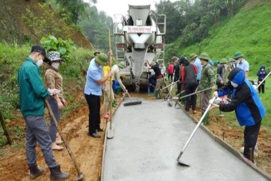 Hàm Yên phát huy trí tuệ, nguồn lực từ nhân dân xây dựng nông thôn mới