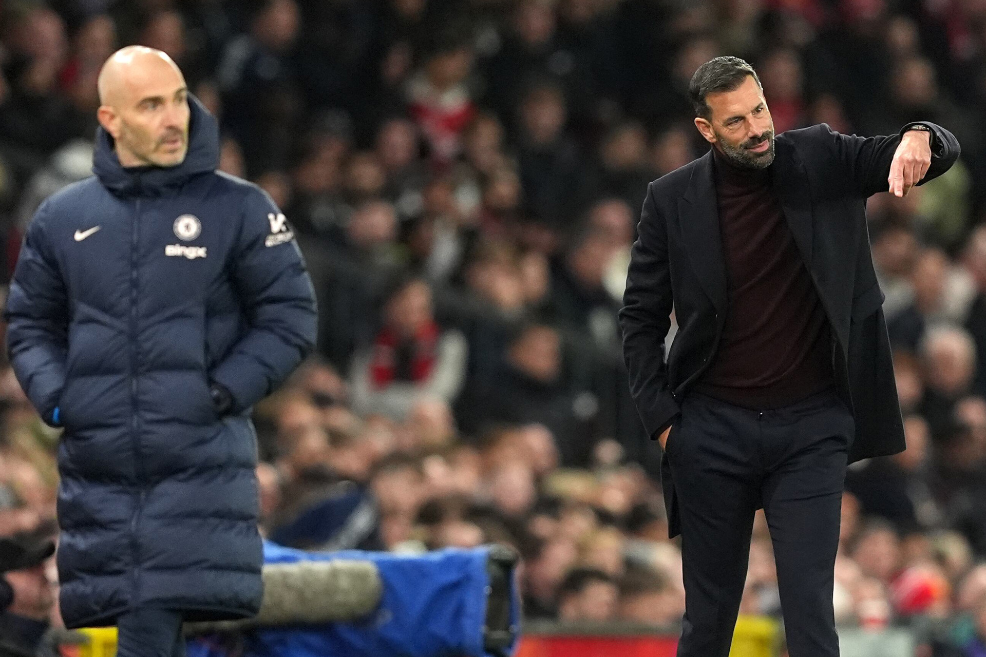 Van Nistelrooy MU Chelsea. PA