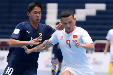 ĐT futsal Việt Nam thắng 14-0, đoạt vé vào bán kết