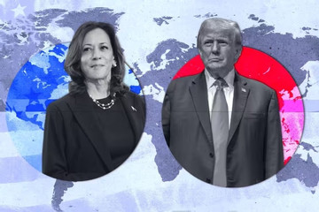 Hai thái cực trái ngược trong chính sách đối ngoại của ông Trump và bà Harris