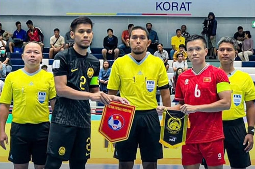 Tuyển futsal Việt Nam đánh bại Malaysia, vẫn xếp sau Thái Lan