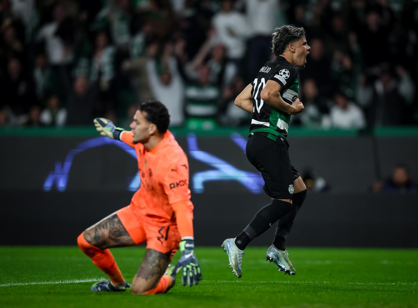 Araujo Sporting Man City. Jose Lorvao. Sporting