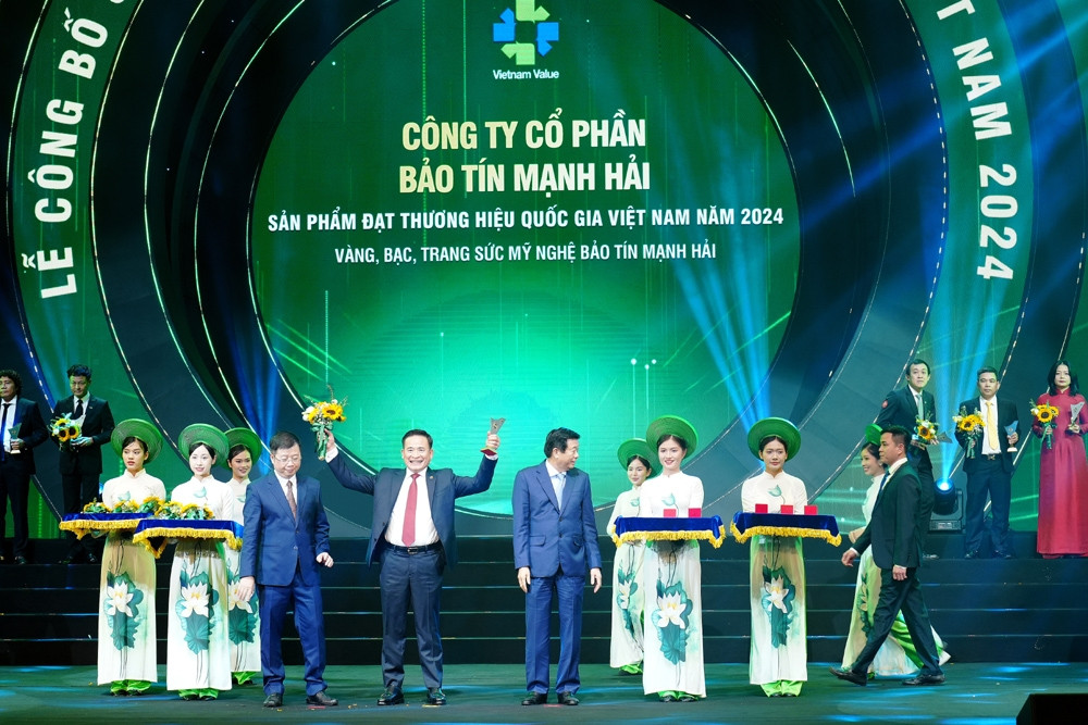 Bảo Tín Mạnh Hải được vinh danh Thương hiệu Quốc gia Việt Nam 2024