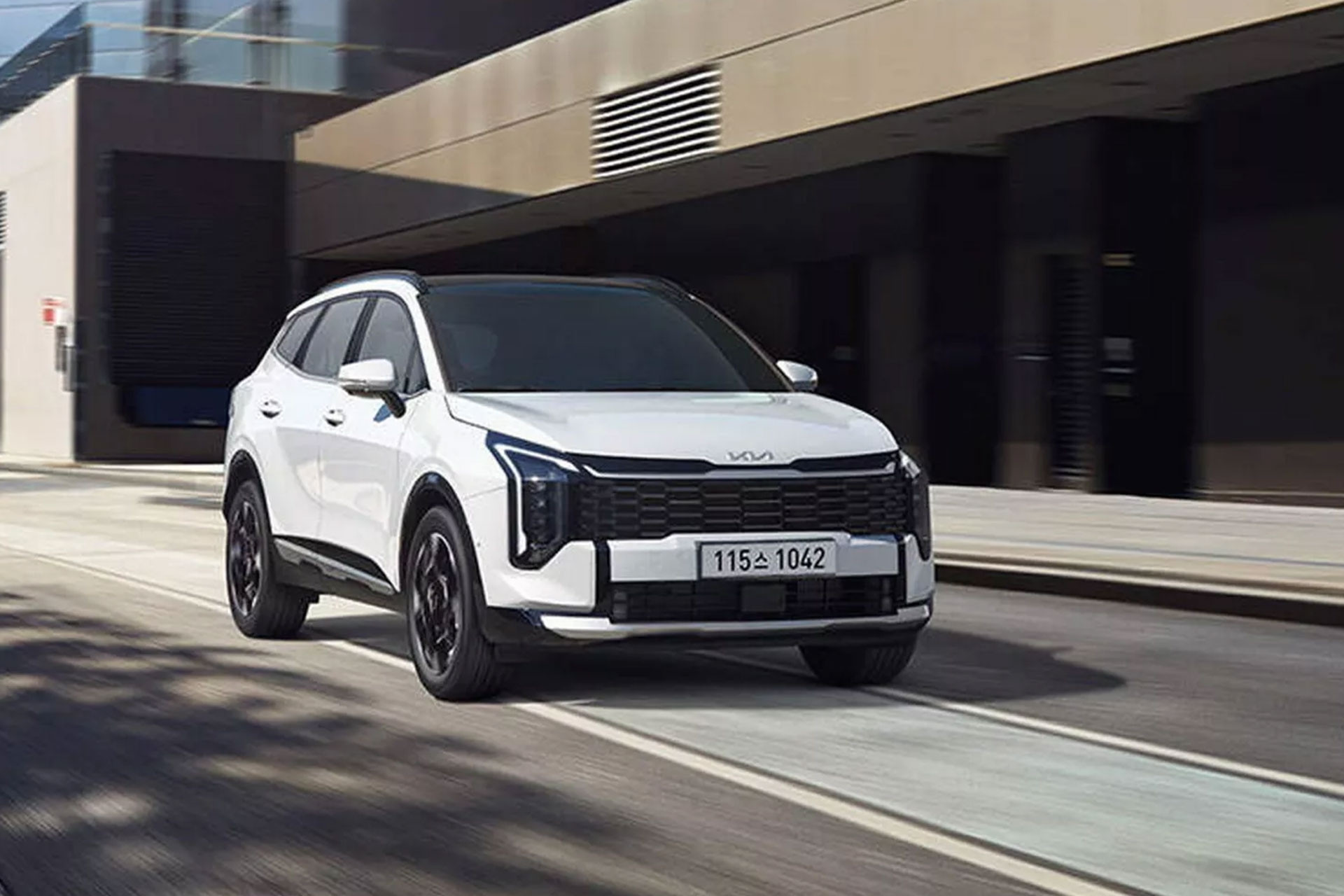 KIA Sportage 2025 lộ diện tại Hàn Quốc